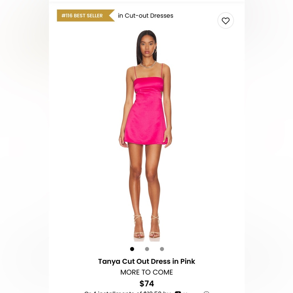 More To Come Pink Mini Dress